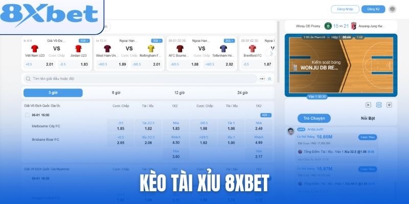 Kèo Tài Xỉu 8xbet Đang Thay Đổi Cách Người Chơi Đặt Kèo